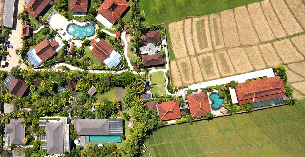 Dea Villas - Aerial picture